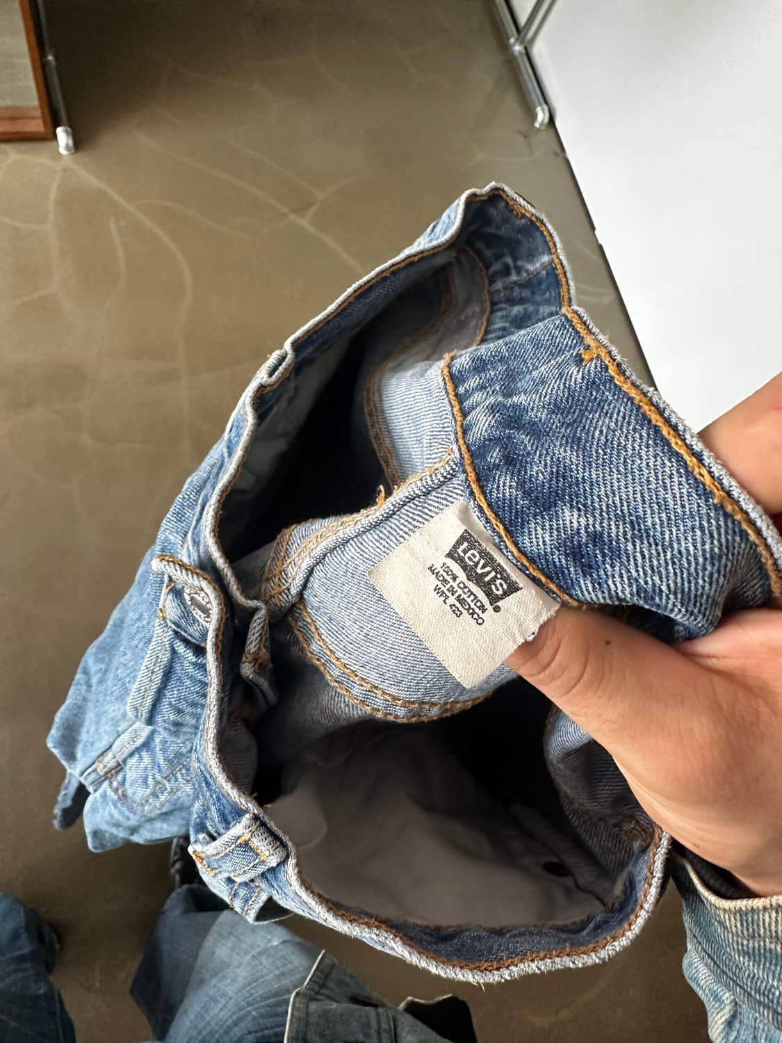 리바이스 501 데님 팬츠 made in mexico w36 상품이미지5