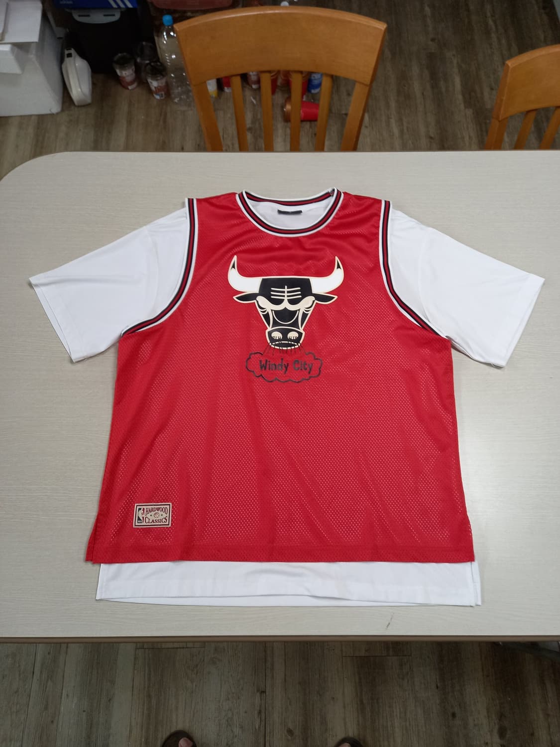 M95-L100 NBA BULLS 냉감스판 반팔티셔츠 L-639 상품이미지1
