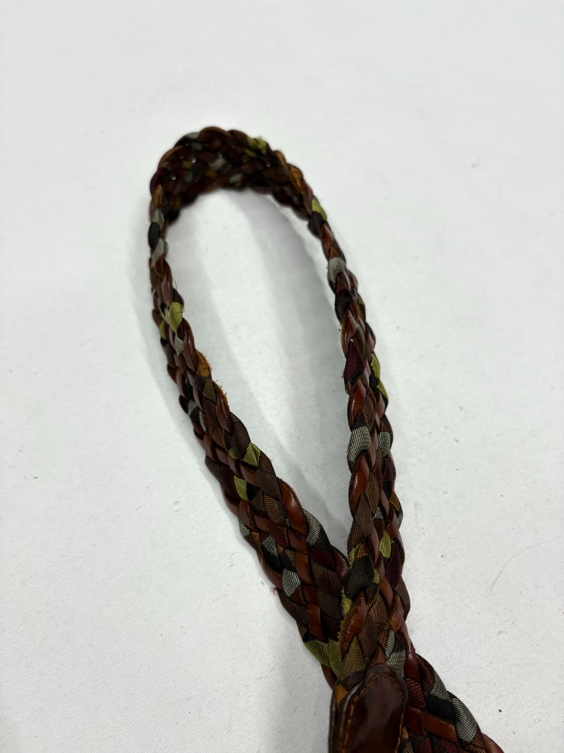 빈티지 멀티컬러 웨이브 위빙 벨트 상품이미지2