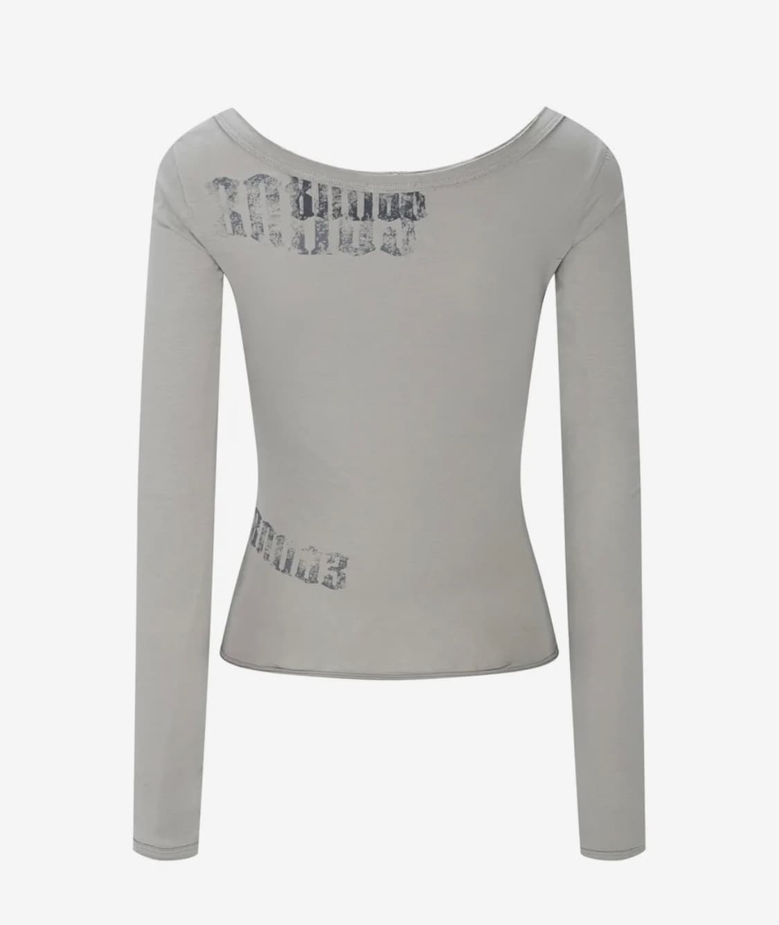 플리즈노팔로우 Elsie Deep Round-neck Long 롱슬리브탑 상품이미지2