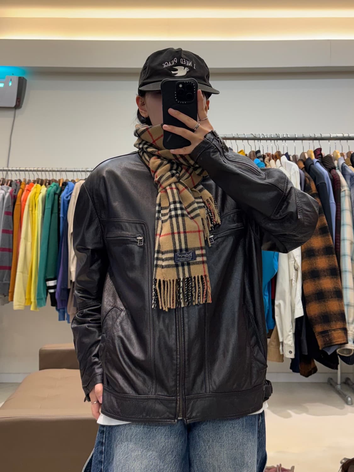 버버리 체크 머플러 상품이미지6