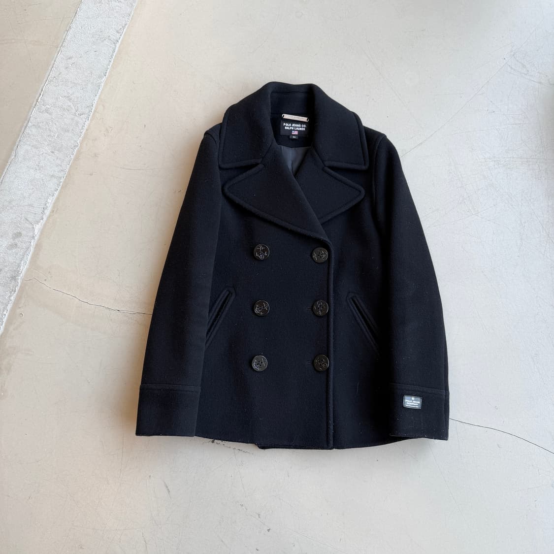 폴로 진스랄프로렌 울 피코트 상품이미지2