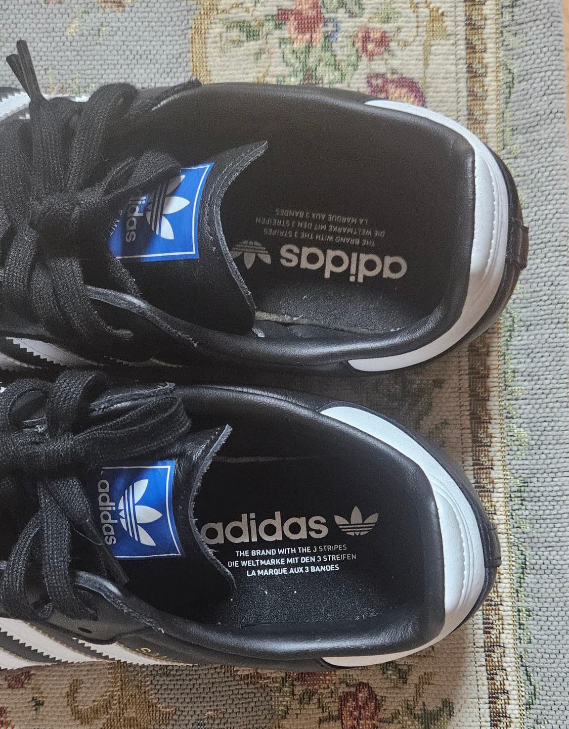 아디다스 삼바 OG 블랙 화이트 검 상품이미지4