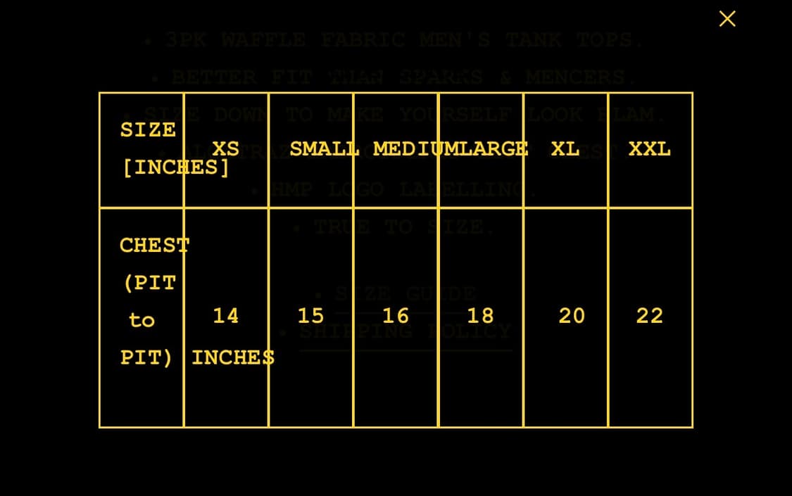 [XXL] 코르테이즈 에센셜 탱크탑 상품이미지2