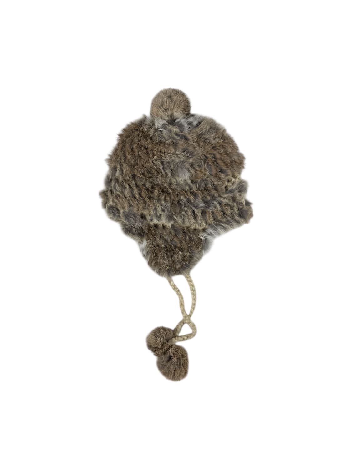 JPN 래빗 퍼 이어플랩 비니 상품이미지2