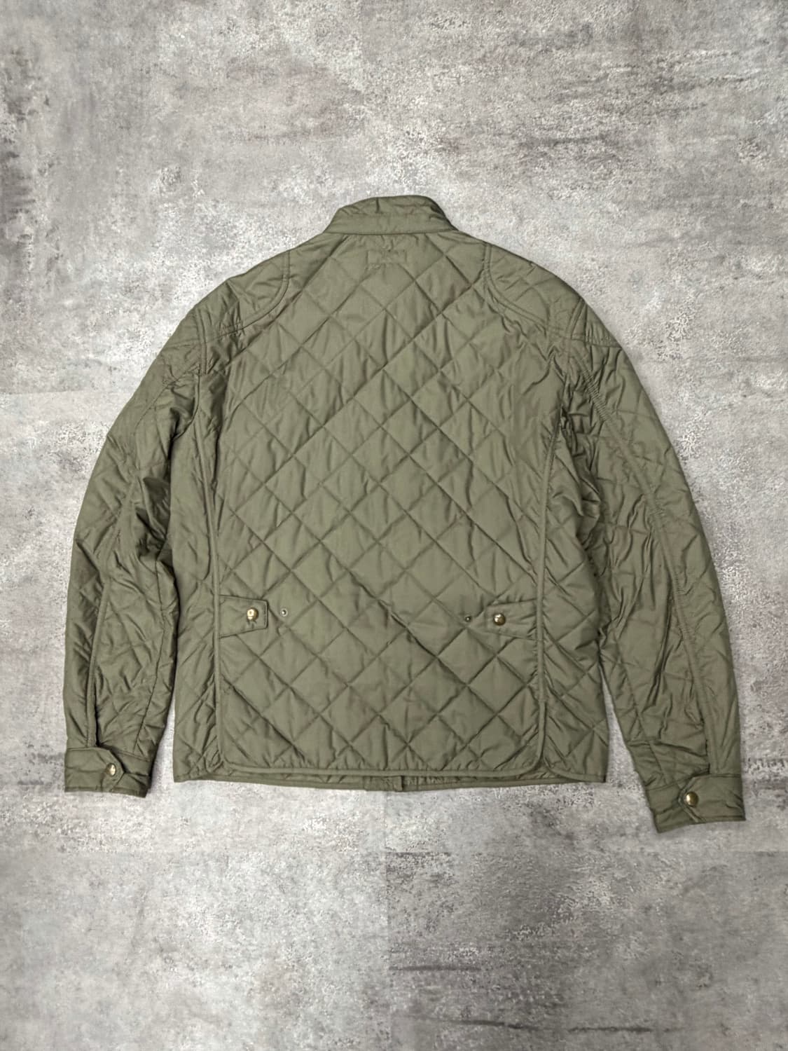 폴로 랄프로렌 퀼팅 자켓 카키 상품이미지5