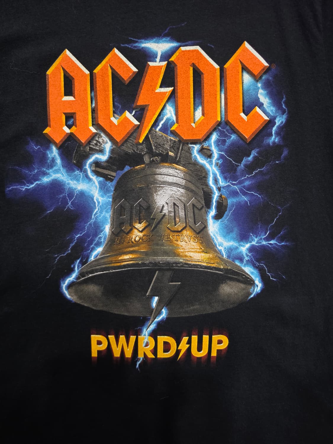 ACDC PWR UP EU 2024 유럽투어 밴드티 락밴드티 반팔티 L 상품이미지5