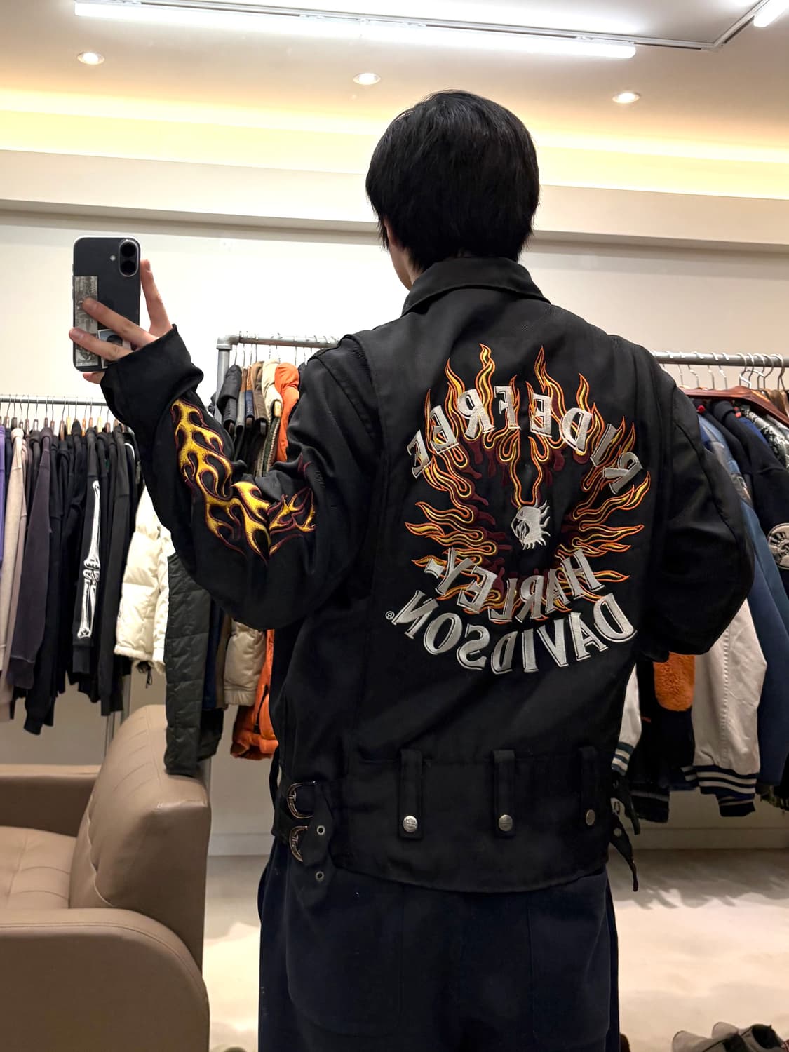 할리 데이비슨 플레임 라이더 자켓 상품이미지9