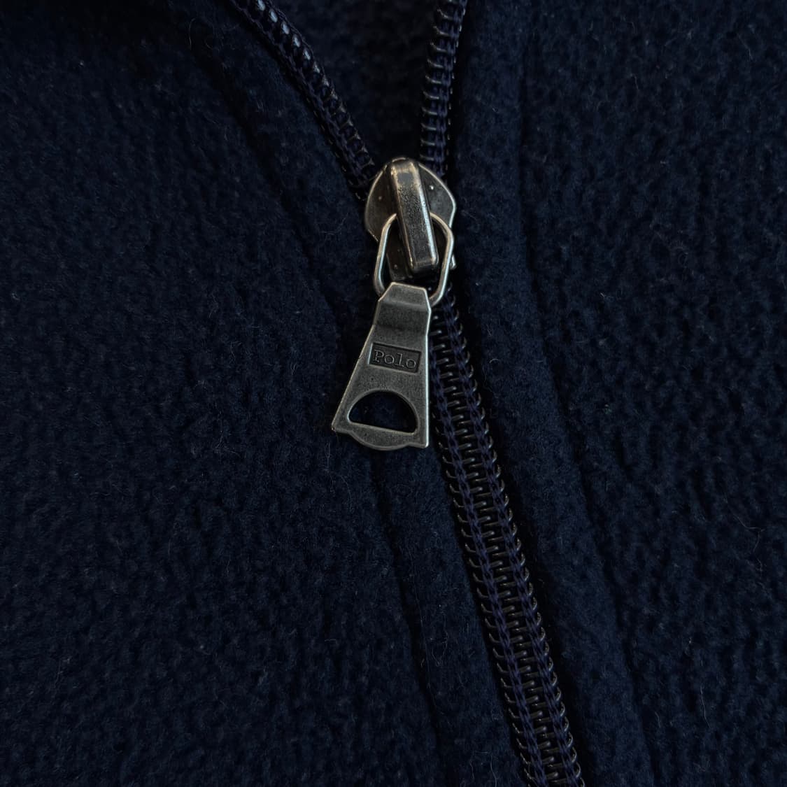 Polo  폴로 랄프로렌 90,s 자수 네이비 반집업 플리스 상품이미지4