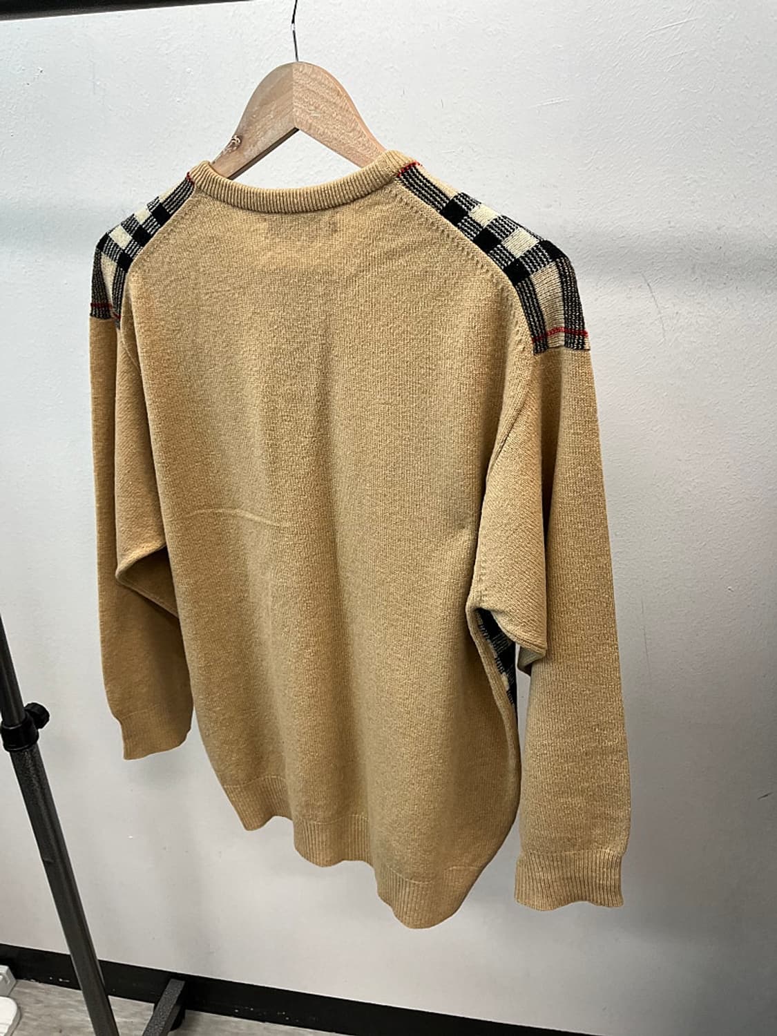 여) 버버리 체크 울니트  상품이미지7