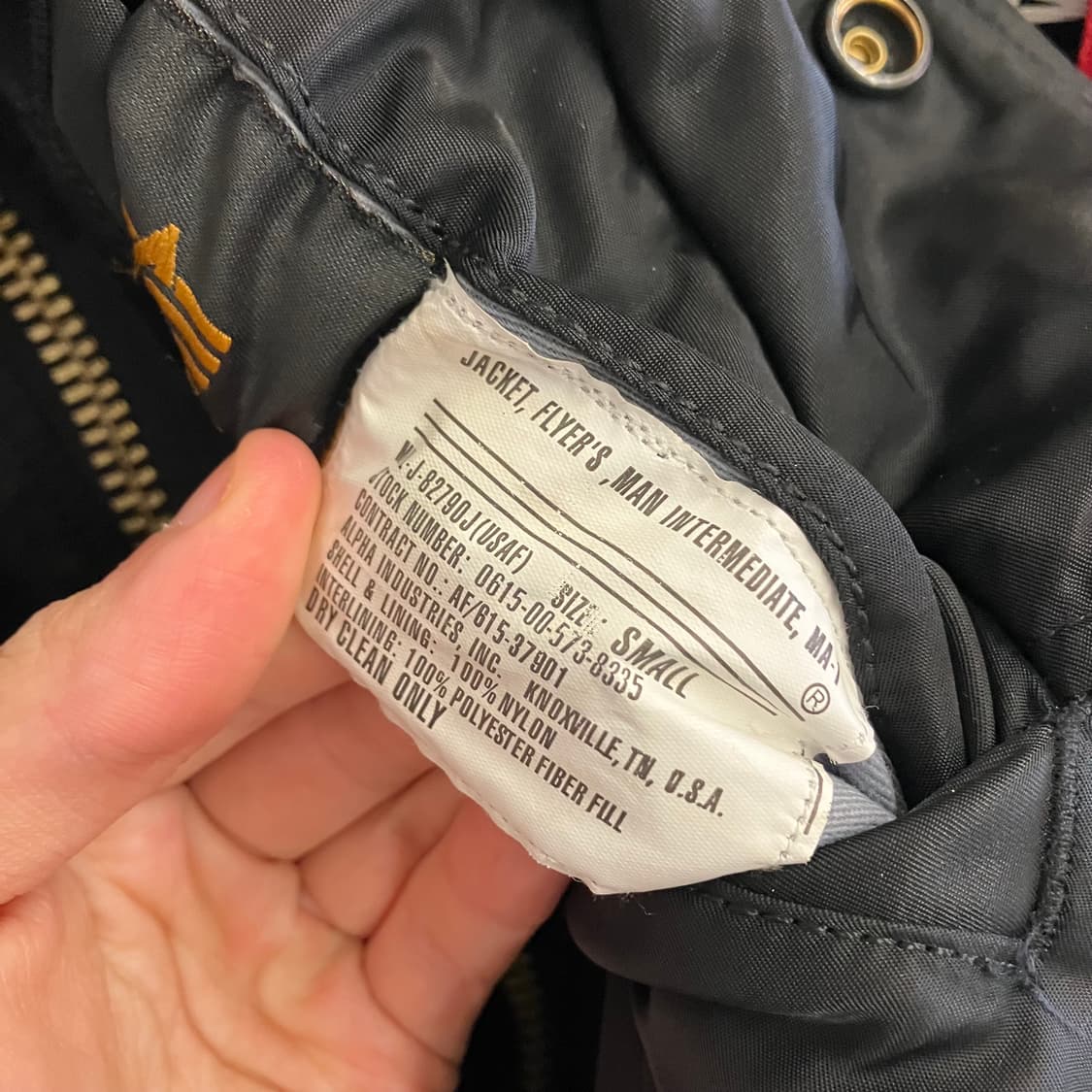 N151 알파인더스트리 항공점퍼 ma1 상품이미지4