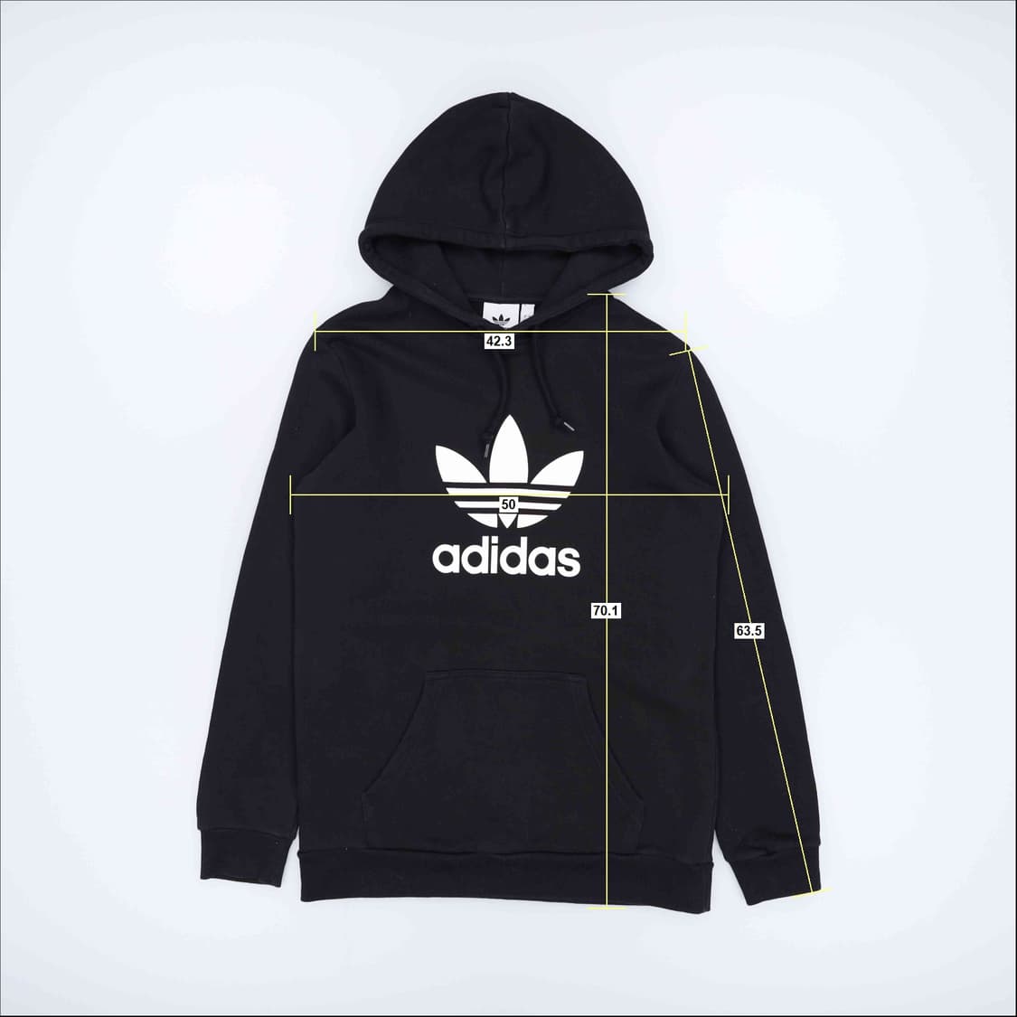 [US-S] 아디다스 빅 트레포일 후드 티셔츠 N6876 상품이미지6