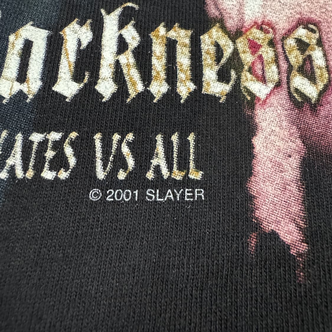 Vintage 2001 Slayer Jesus 슬레이어 지저스 티셔츠 상품이미지6