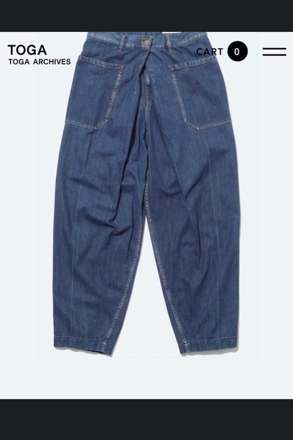 토가 비릴리스 랩 데님팬츠 [44] 상품이미지2