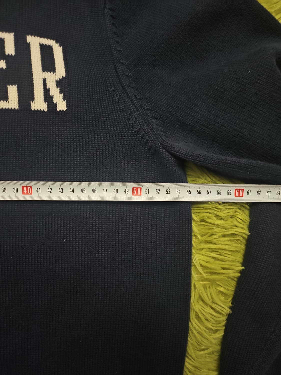 타미힐피거 빅로고 배색 집업 니트 상품이미지5