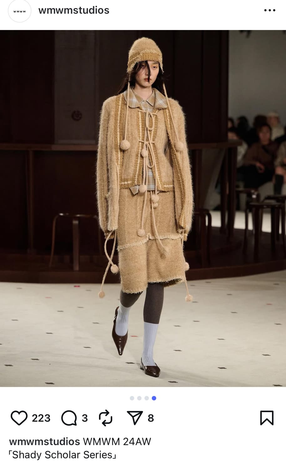 [OS] wmwm 24aw 니트 베스트 상품이미지1