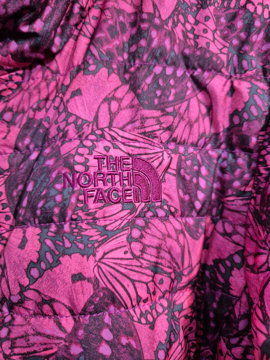 노스페이스 리버시블 양면 핑크 패딩 66  77 상품이미지5