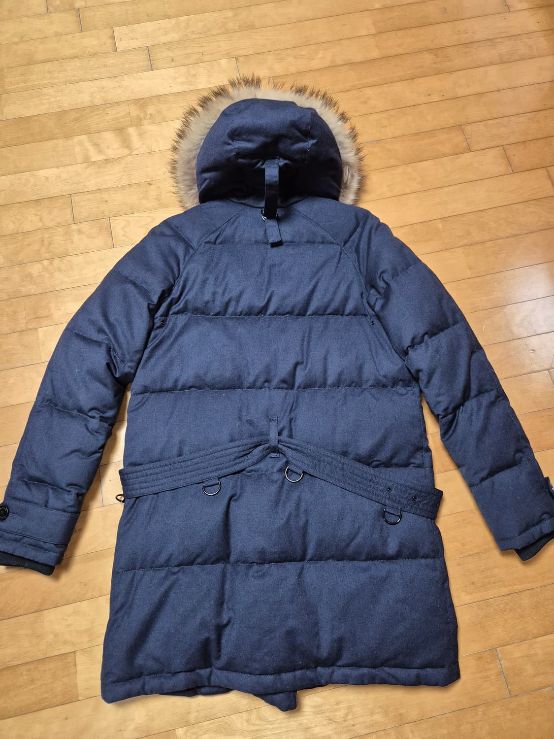 버버리 런던/ 라쿤 울패딩 /m 상품이미지2