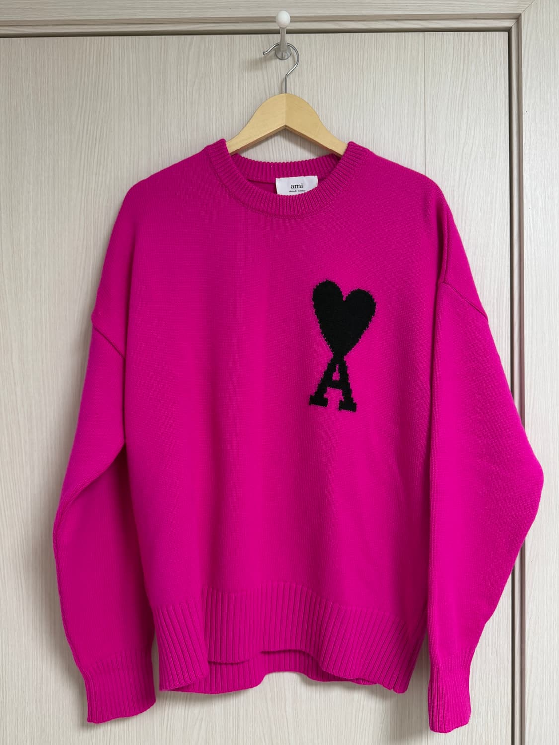 아미 빅하트 로고 니트 M 상품이미지1