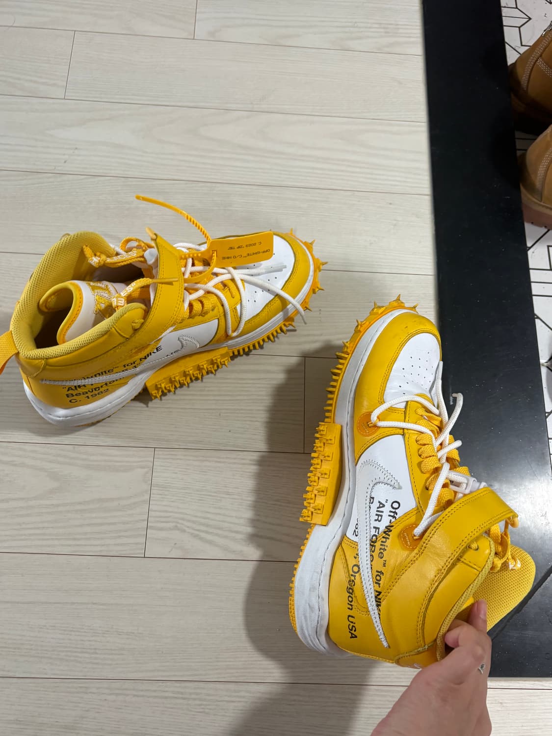 나이키 오프화이트 미드 270 상품이미지4