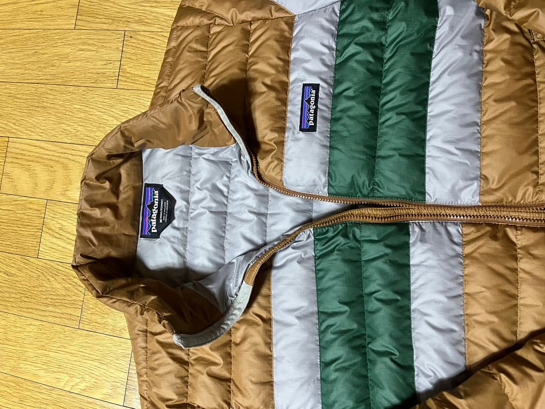 한정컬러 파타고니아 다운 스웨터 패딩 구스다운 m 클라이밍 등산 고프코어 상품이미지4