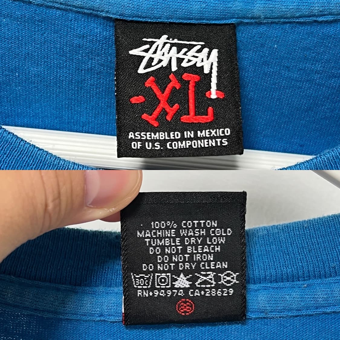 스투시 x 언디핏 2008 FRUITION TRIPLE CROWN 티셔츠 상품이미지5