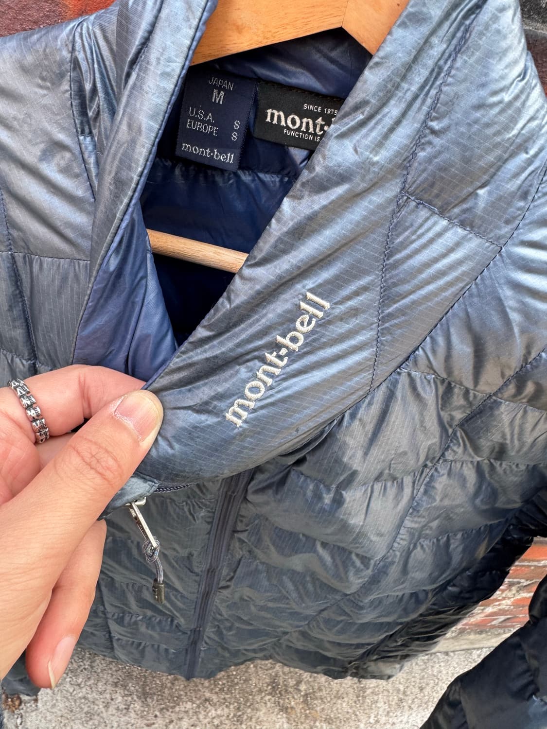 몽벨 재팬 퀼팅 경량패딩  상품이미지3