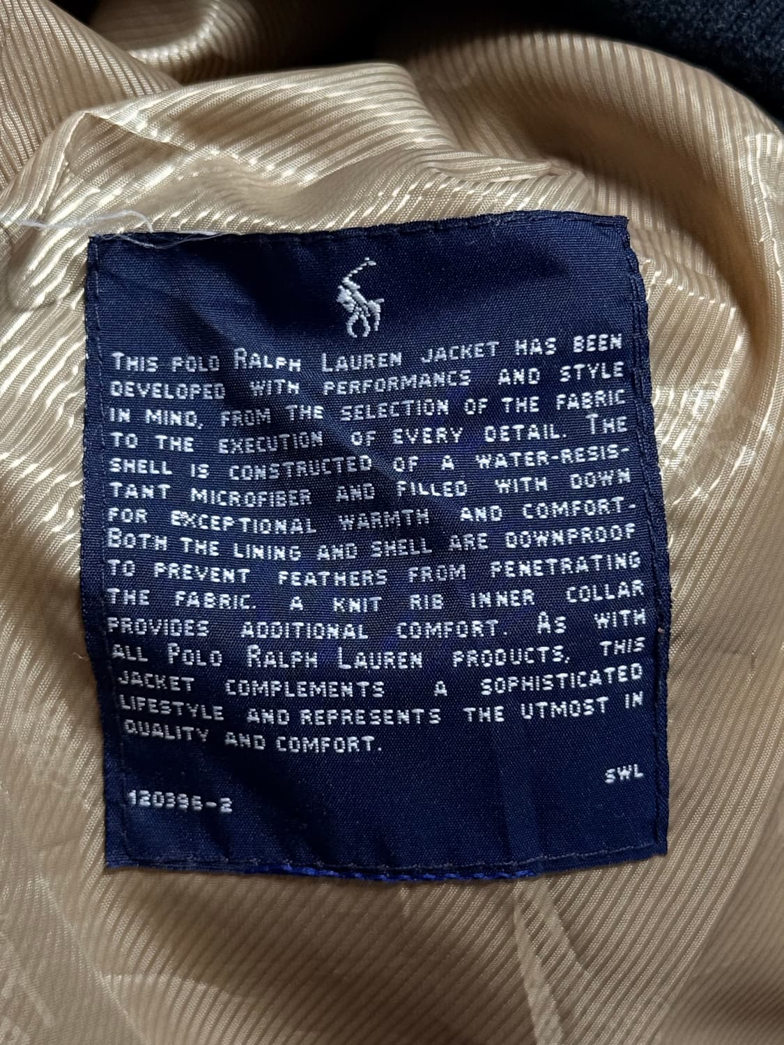 폴로 랄프로렌 빅포니 성조기 패딩 블랙 상품이미지6