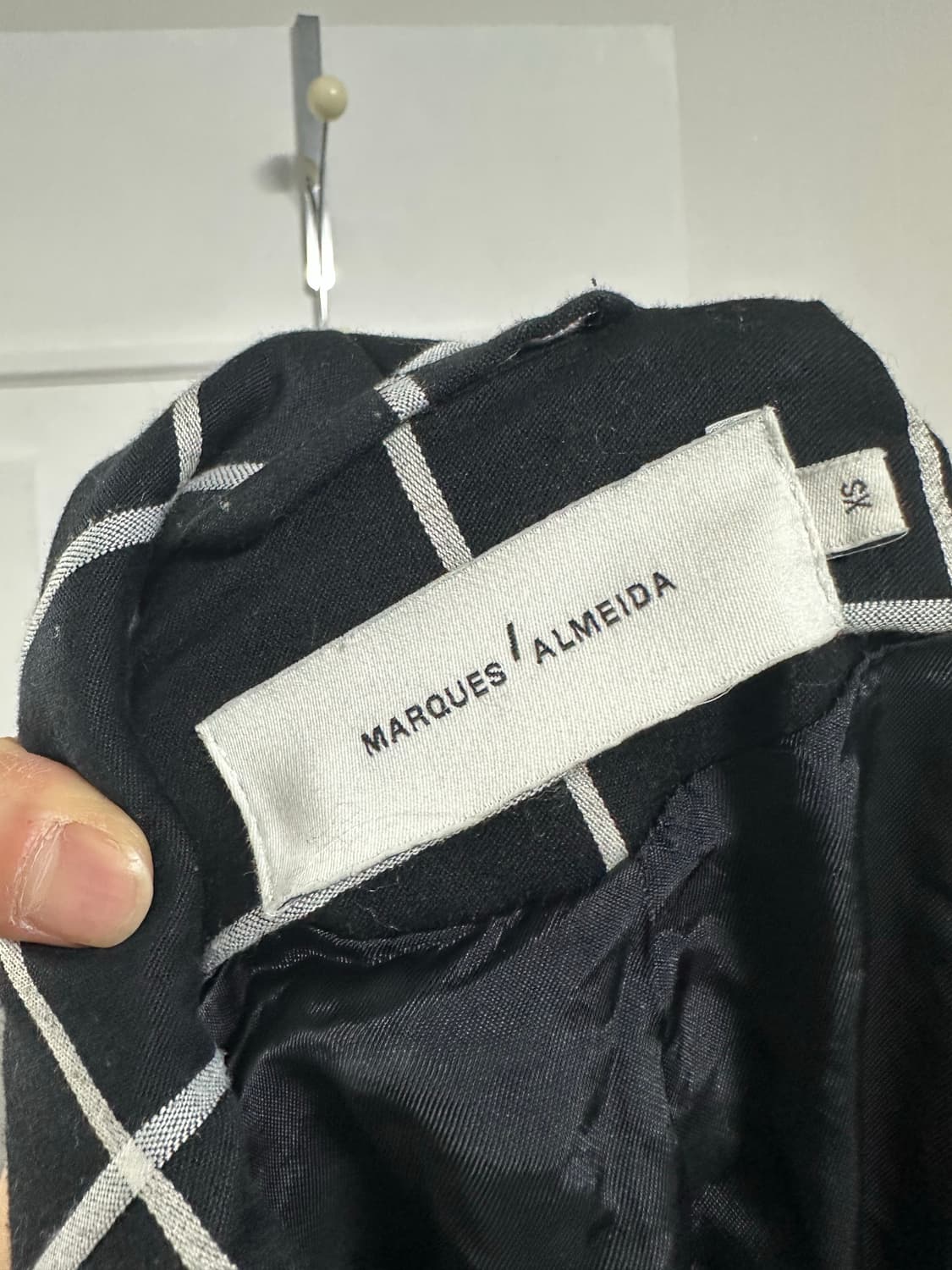 마르케스 알메이다 비대칭 자켓 상품이미지3