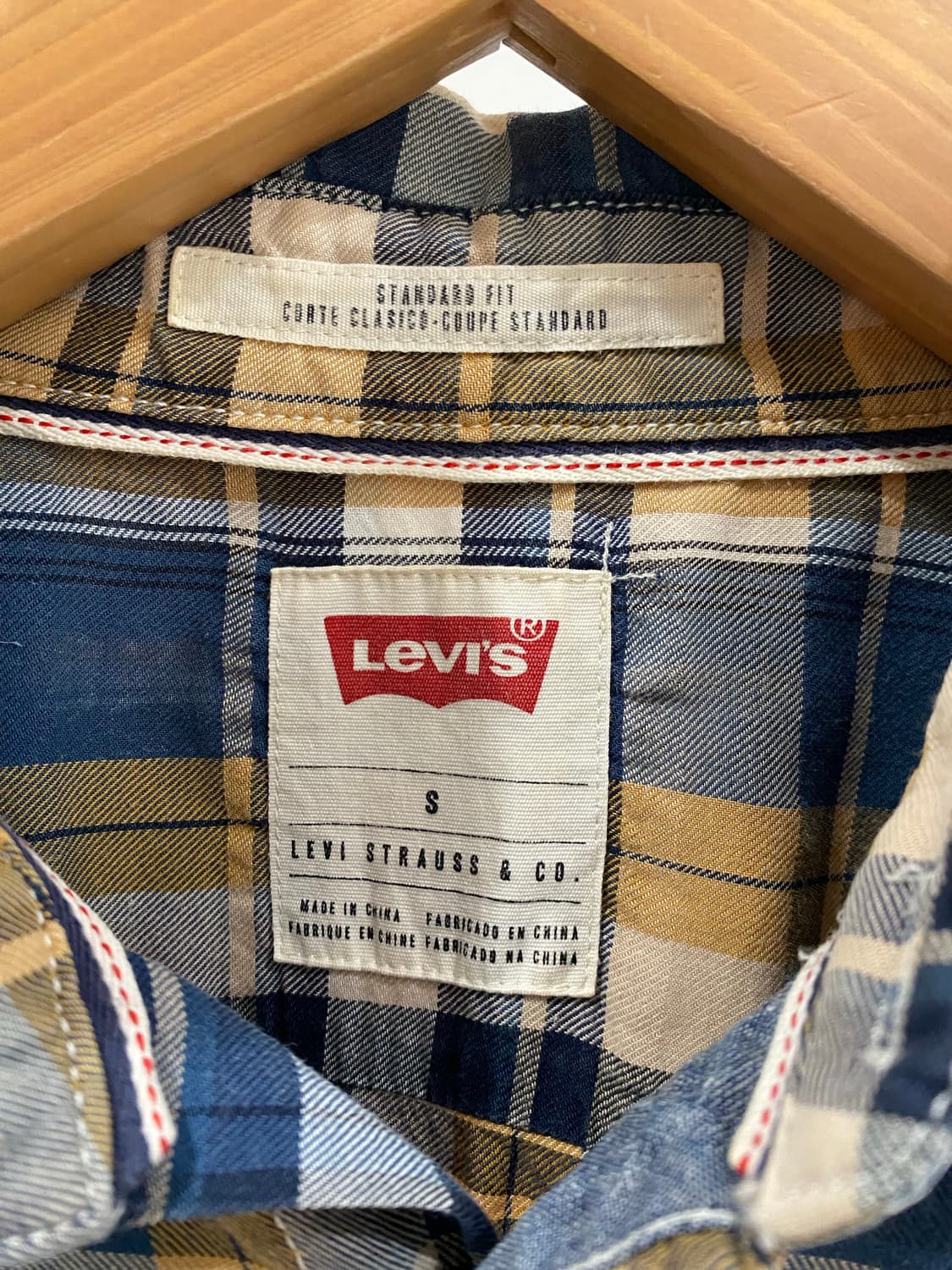 리바이스 화이트탭 셔츠 상품이미지7