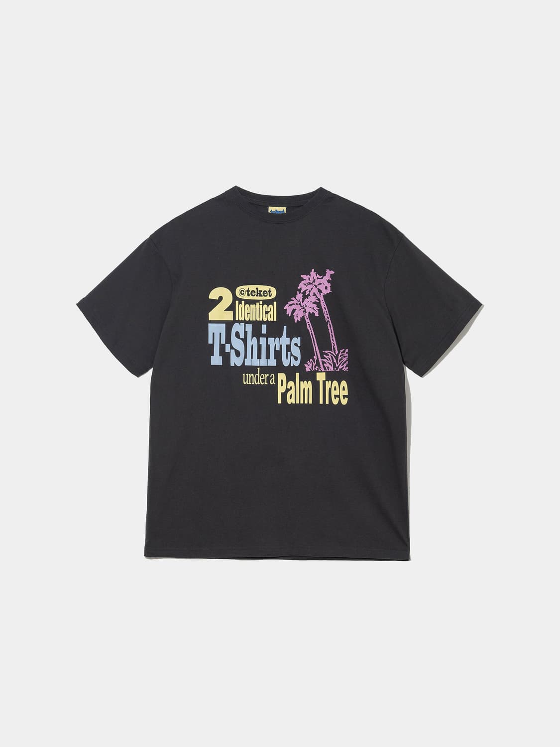 테켓 SHADE TEE CHARCOAL 반팔 상품이미지2