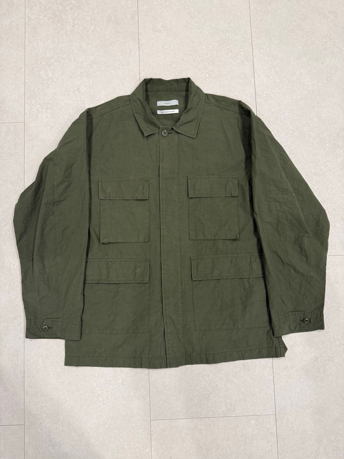 아워셀브스 B.D.U Shirt Jacket Olive 2사이즈 상품이미지2
