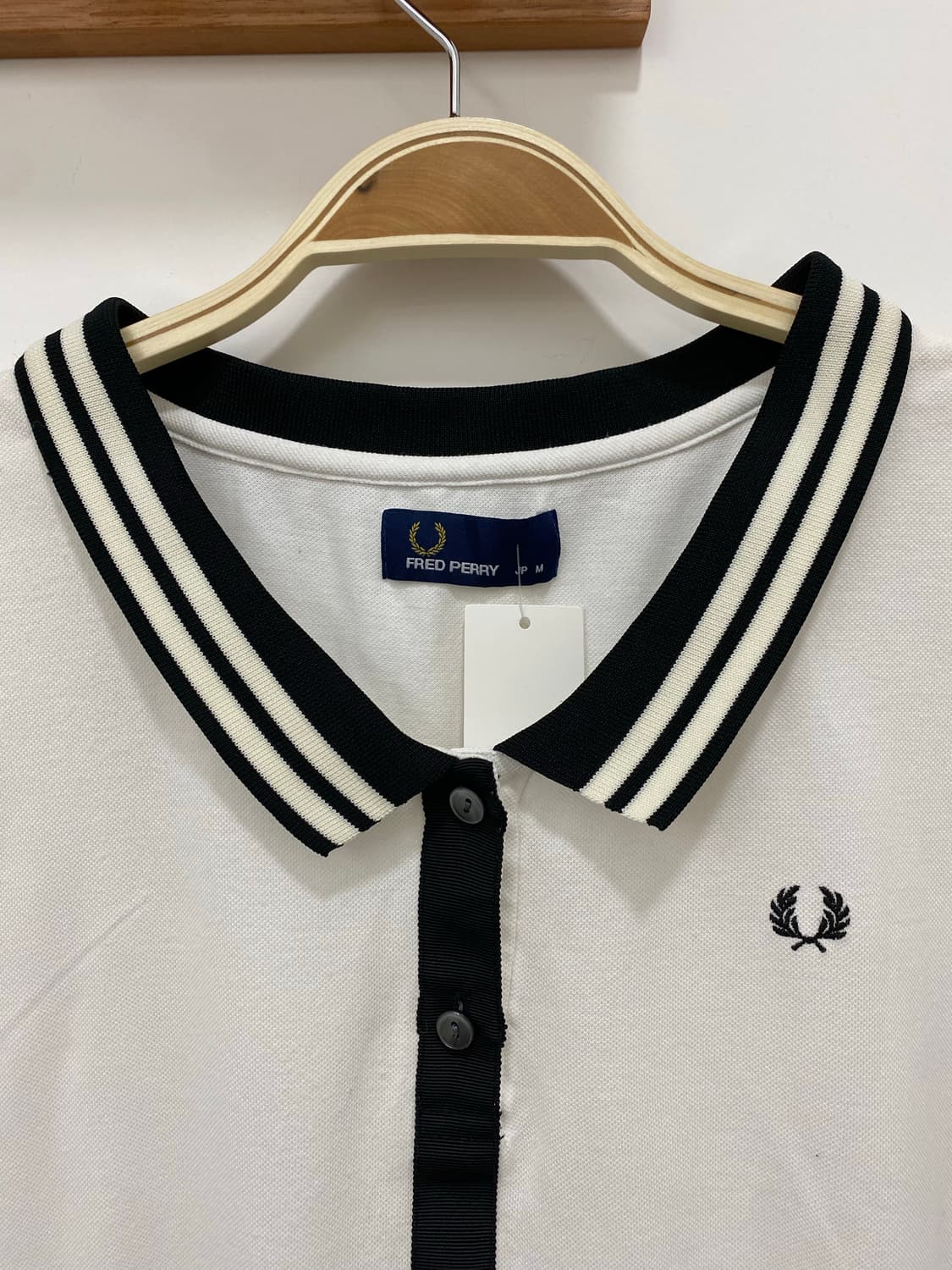 Fred Perry 화이트 PK 상품이미지2