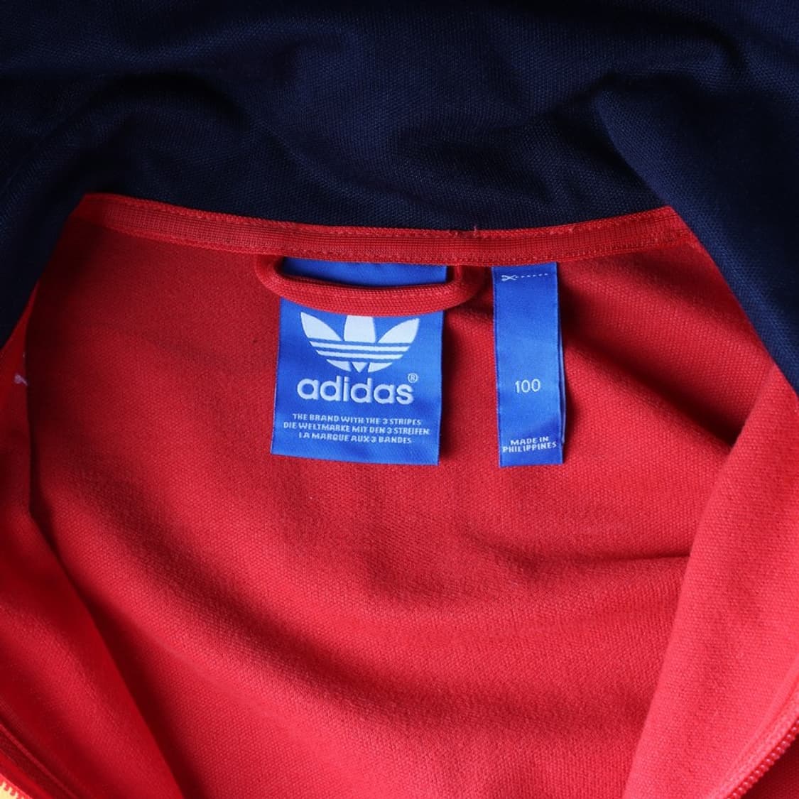 아디다스 스페인 국대 아가일 트랙탑 L 상품이미지5