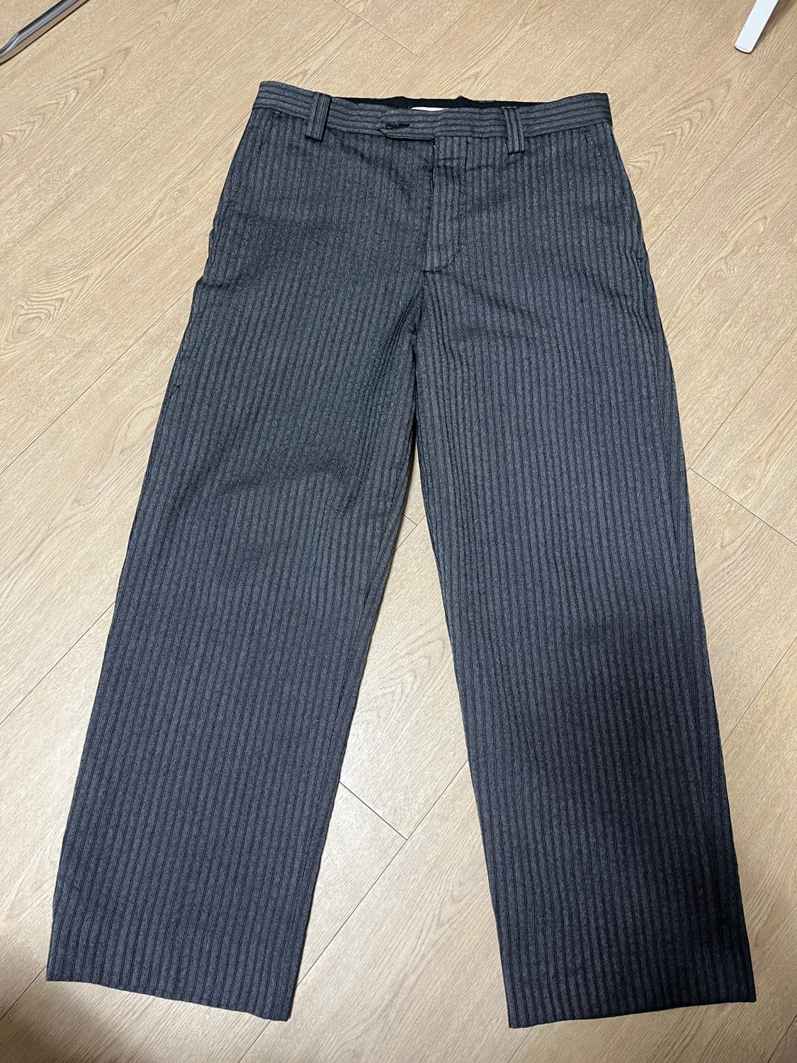 Mfpen 엠에프펜 울 스트라이프 팬츠 상품이미지4