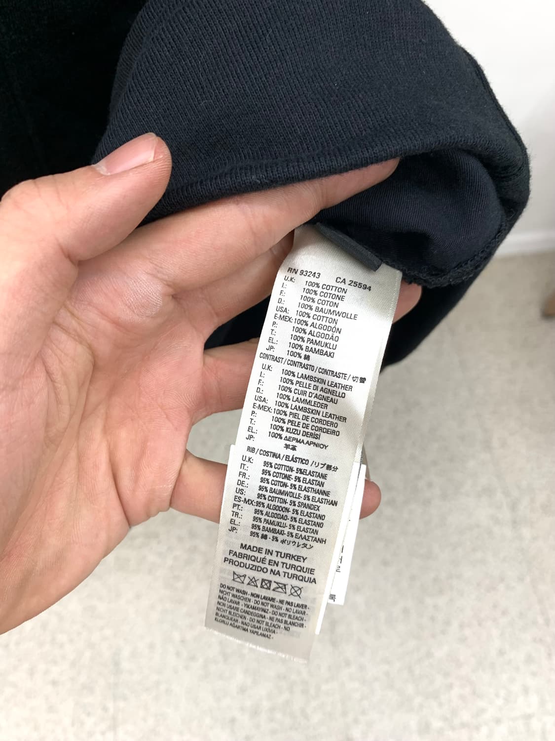 Diesel leather pattern jacket  상품이미지7