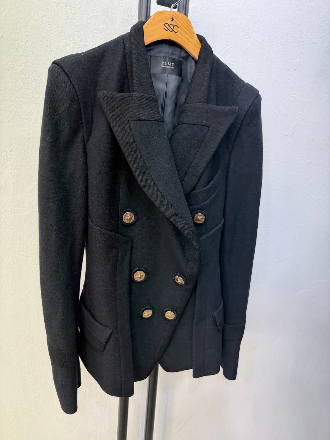 정품) TIME 타임 한섬 여성 더블 버튼 자켓 82 상품이미지2