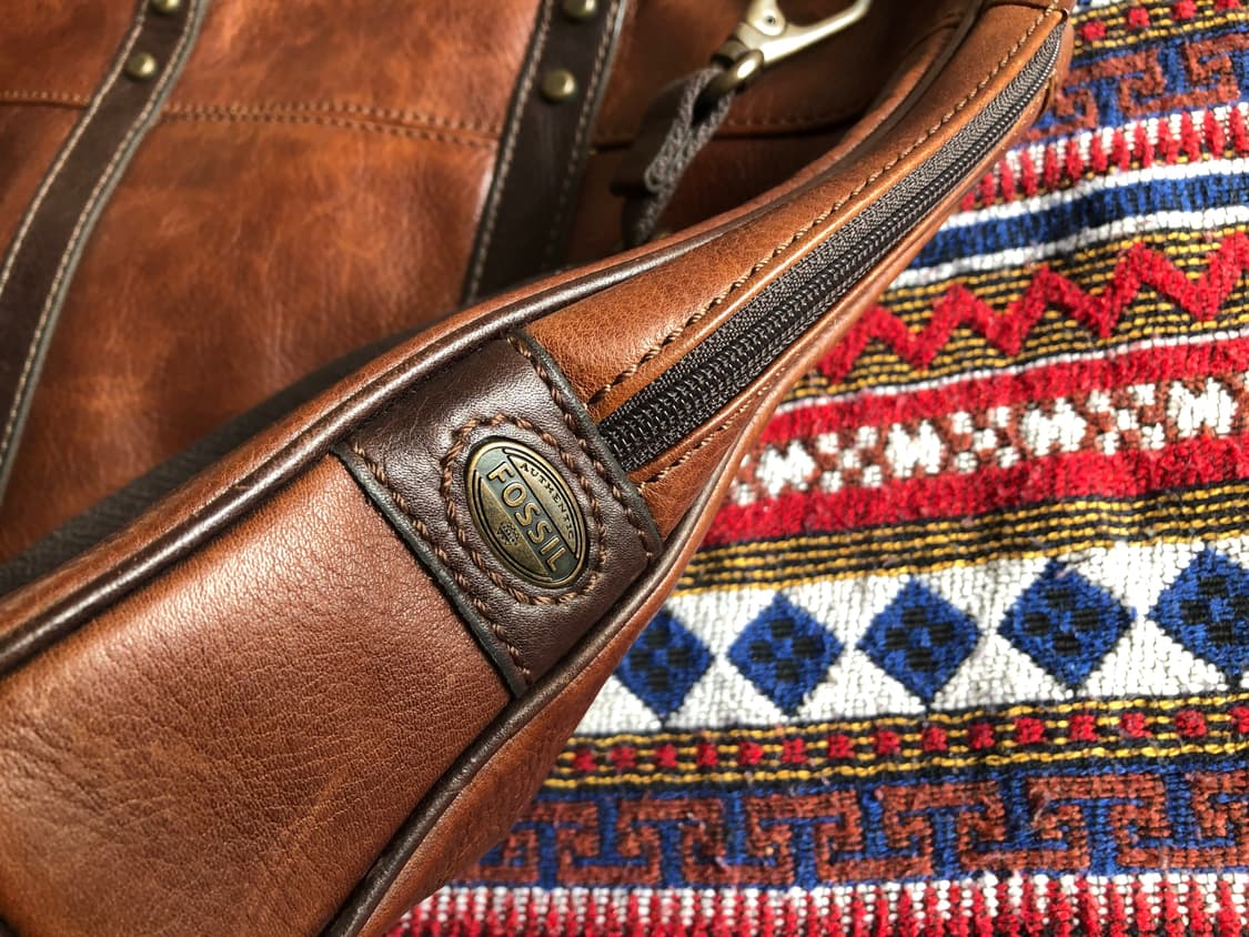 파슬 브라운 레더 브리프케이스 상품이미지8