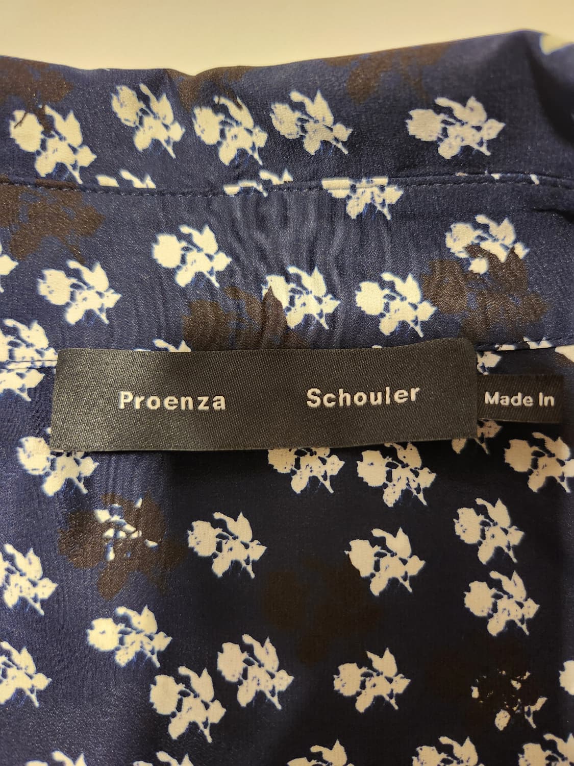 (정품)프로엔자슐러 Proenza Schouler 블루 셔츠블라우스 상품이미지5