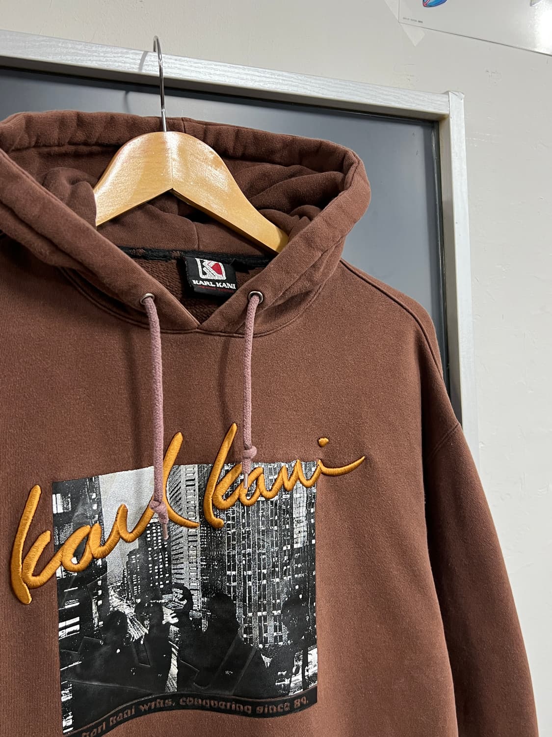 Karl kani 칼카니 올드스쿨 포토그래픽 풀오버 후드티 상품이미지2
