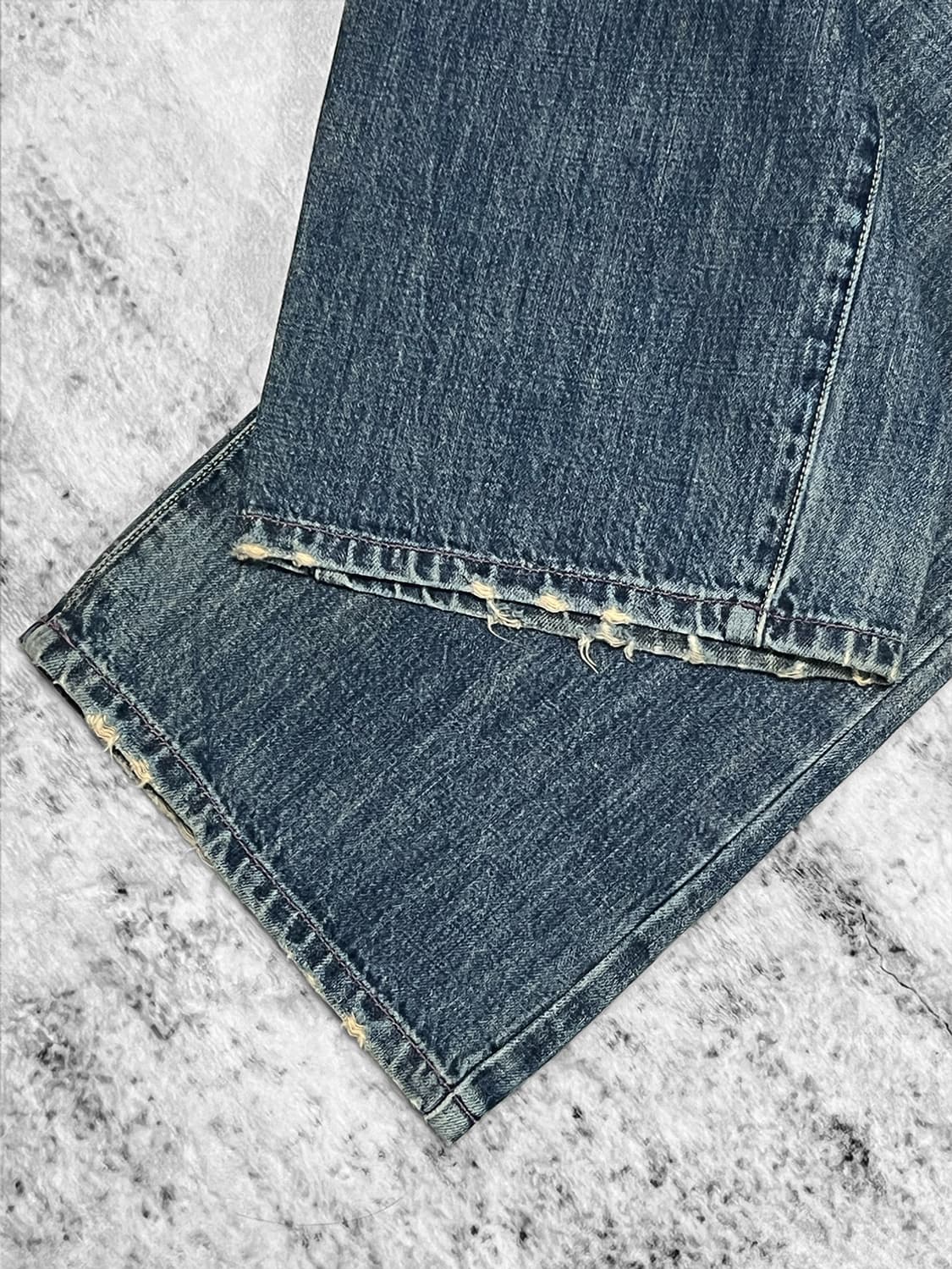 (ask) y2k punk graphic denim  상품이미지5