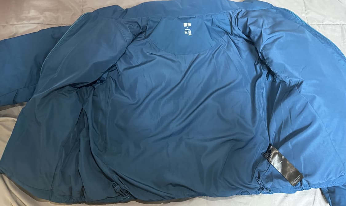 유니클로 패딩 블루 상품이미지6