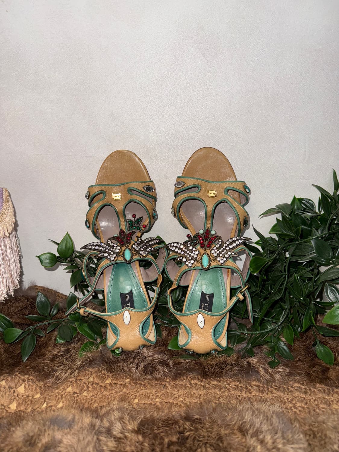 ETRO fairy cubic heel sandals  상품이미지5