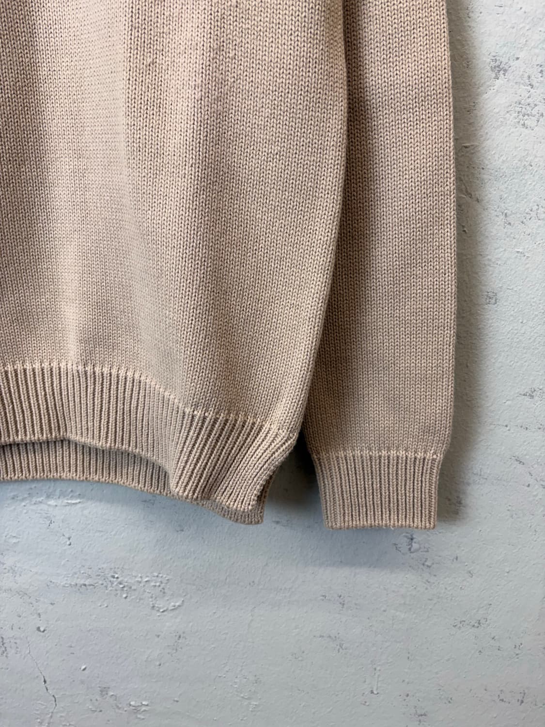 앤더슨벨 울블렌드 베이지 니트 상품이미지3