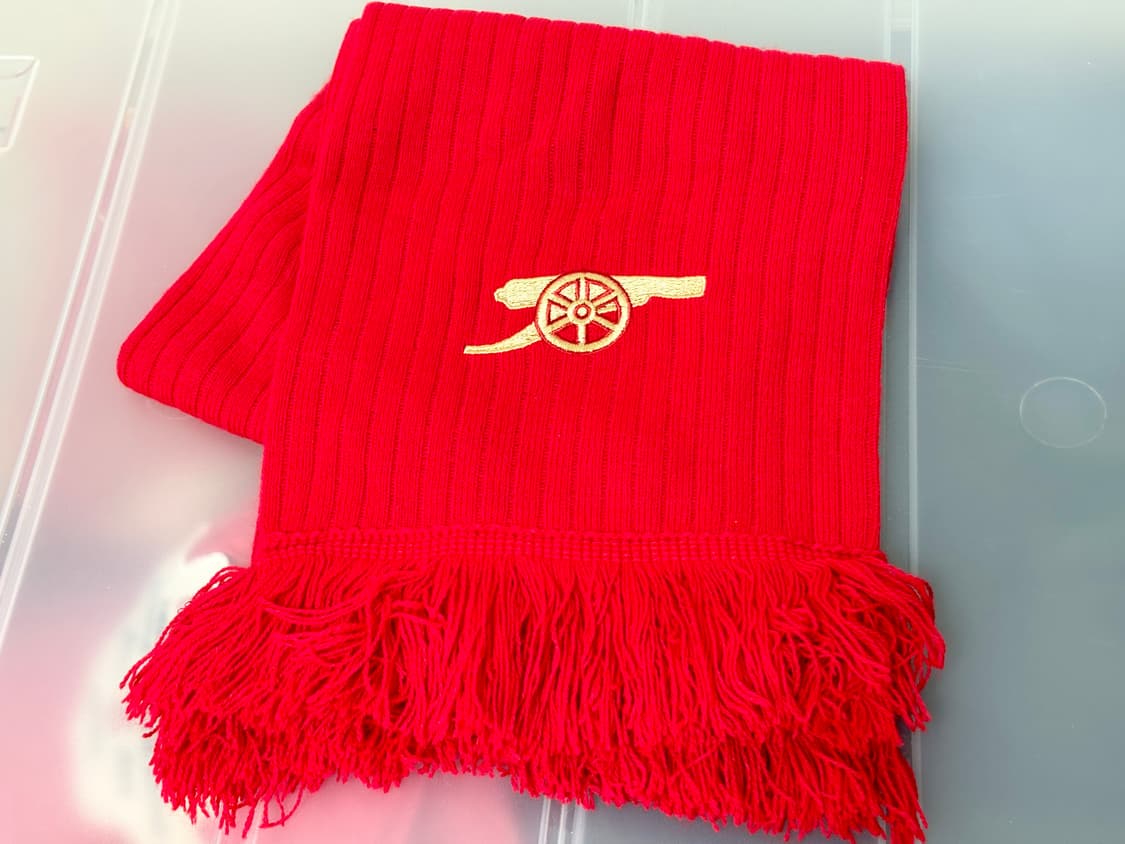 아스날 아크릴 머플러 스카프 영국산 상품이미지1