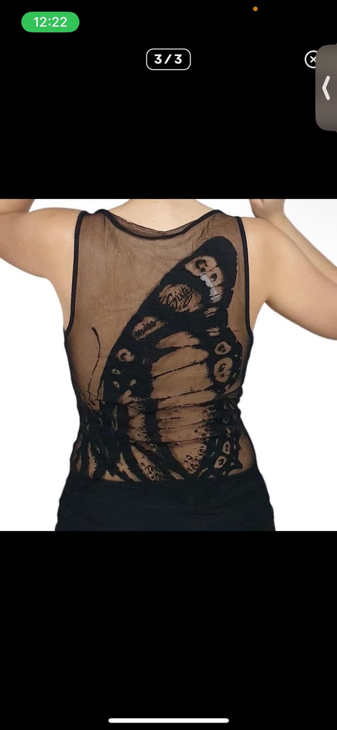 Miss sixty 나비 매쉬 탑 상품이미지3