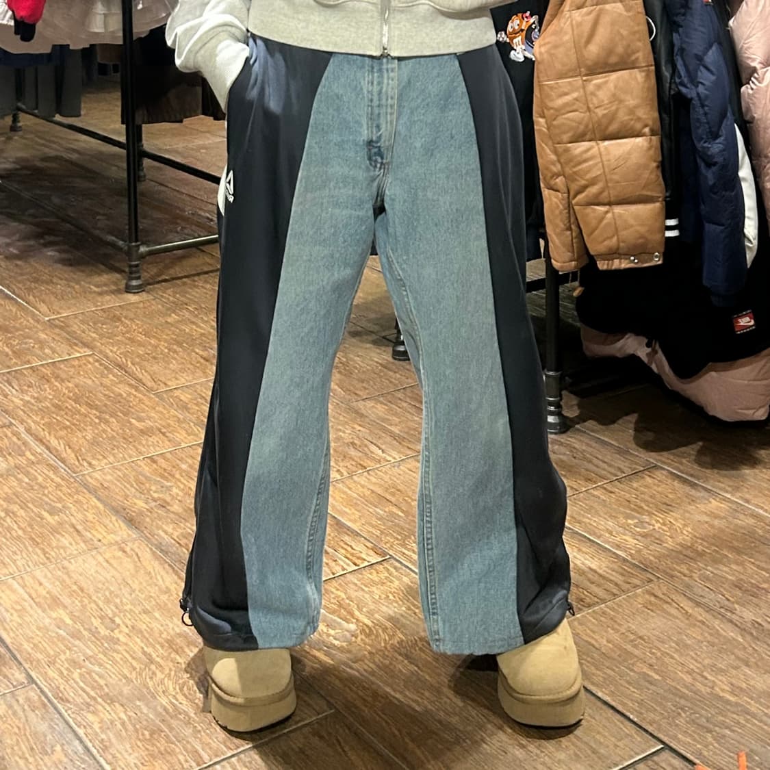 [HI] 리복 커스텀 벌룬 데님팬츠  상품이미지4