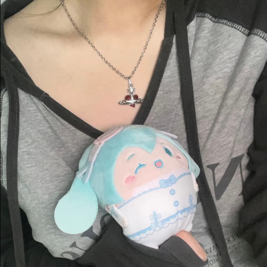 비비안웨스트우드 디아망떼 레드 목걸이 상품이미지7