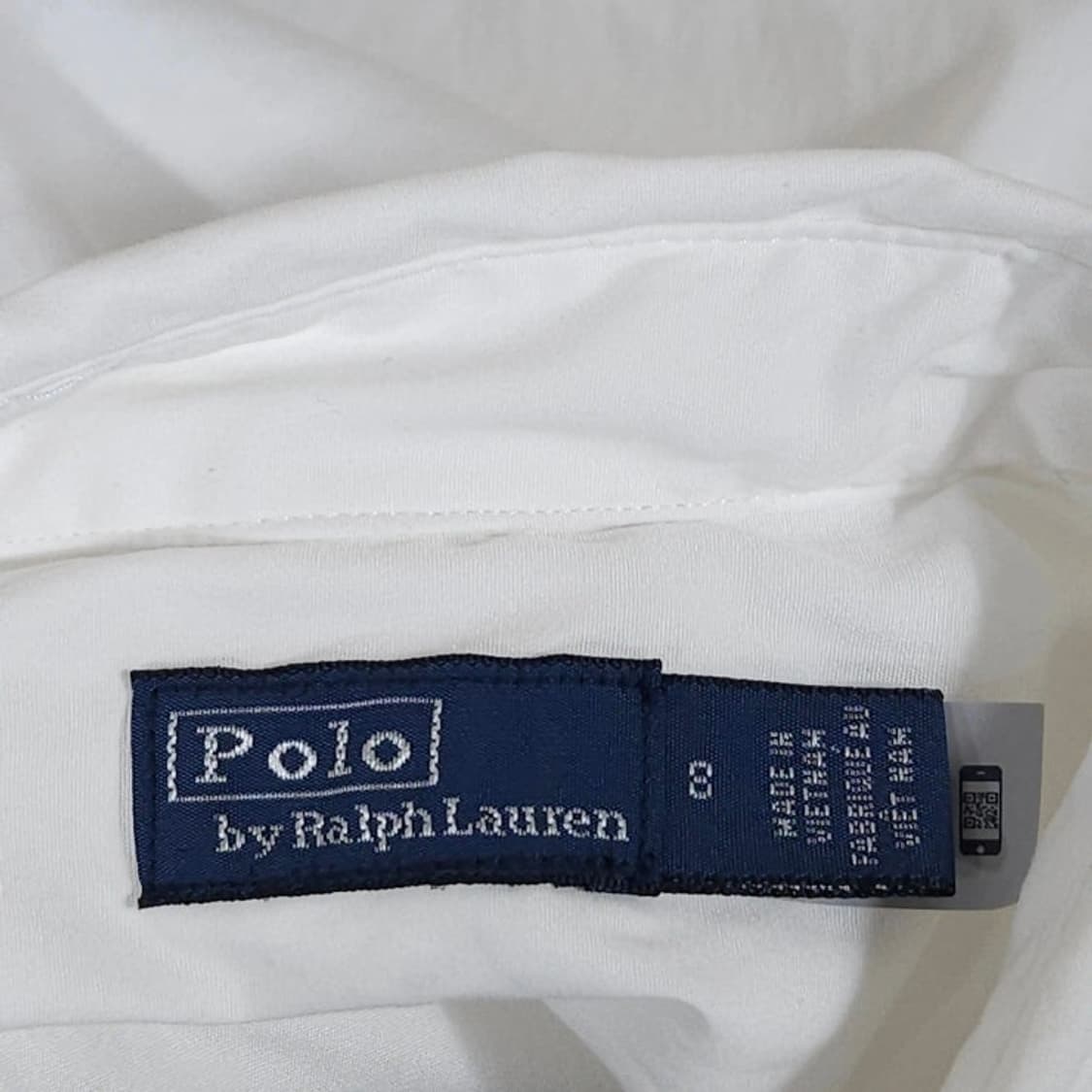 여성55~66 폴로랄프로렌 셔츠 원피스 화이트 허리스트랩 상품이미지9