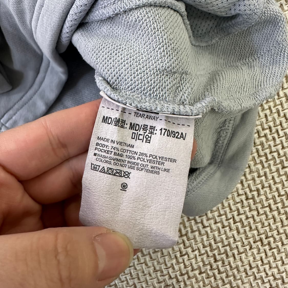 M 언더아머 풀오버 후디 0401D 상품이미지2